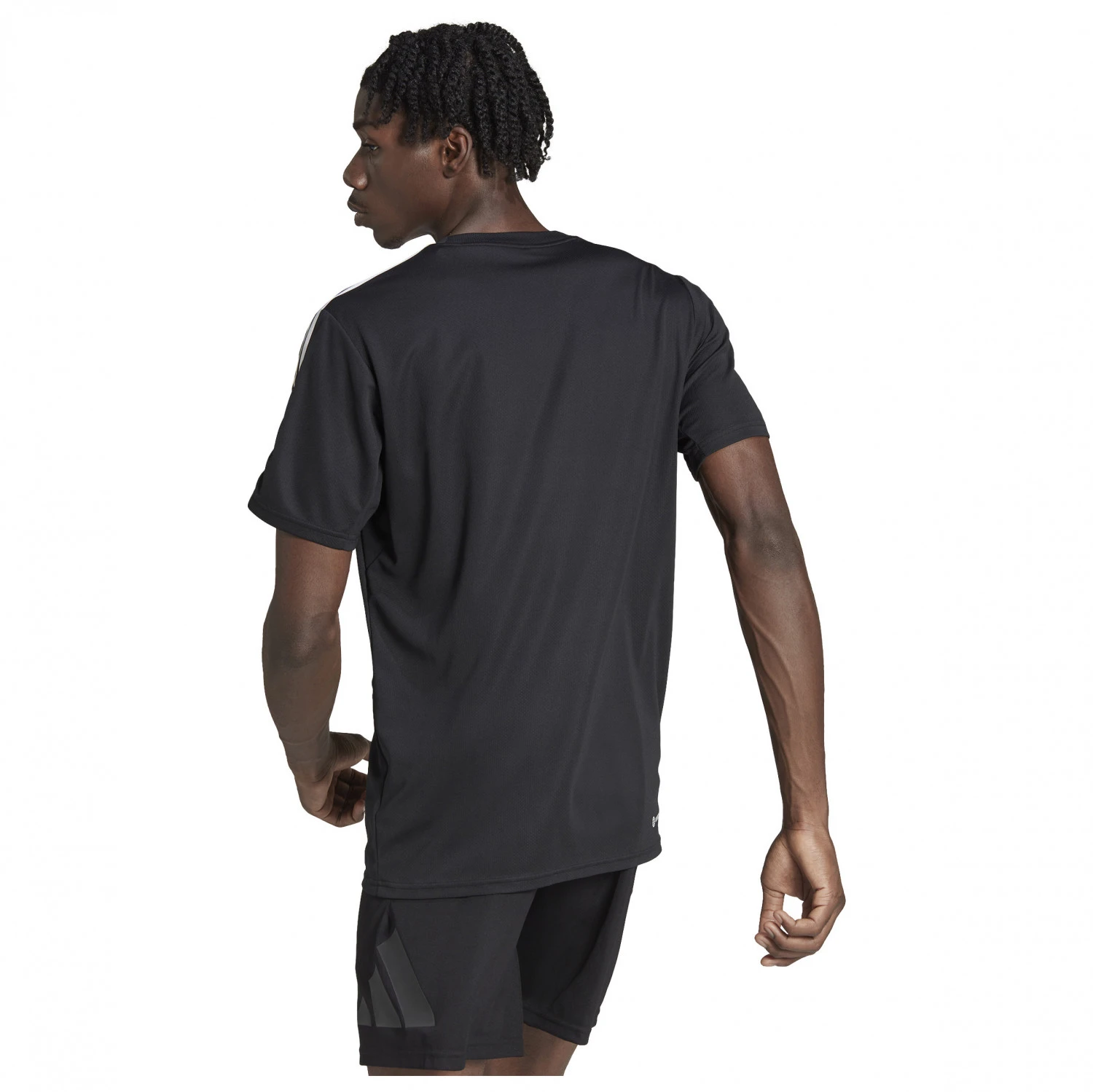ADIDAS Traing Essentials Base 3-Stripes Tee - Funktionsshirt 5 ADIDAS Traing Essentials Base 3-Stripes Tee - Funktionsshirt – Bild 3