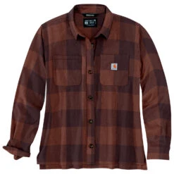 Carhartt Women's Midweight Flannel L/S Plaid Shirt - Hemd 8 Carhartt Women's Midweight Flannel L/S Plaid Shirt - Hemd -StilWelt Verkäufe carhartt womens midweight flannel l s plaid shirt hemd 1