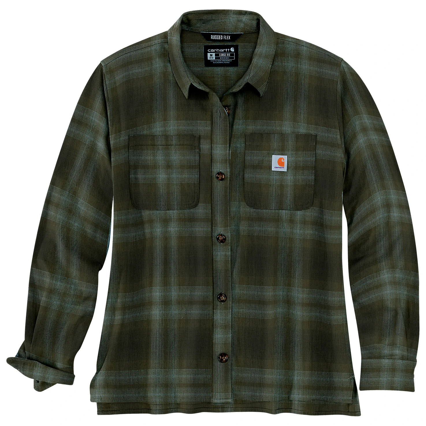 Carhartt Women's Midweight Flannel L/S Plaid Shirt - Hemd 6 Carhartt Women's Midweight Flannel L/S Plaid Shirt - Hemd – Bild 4