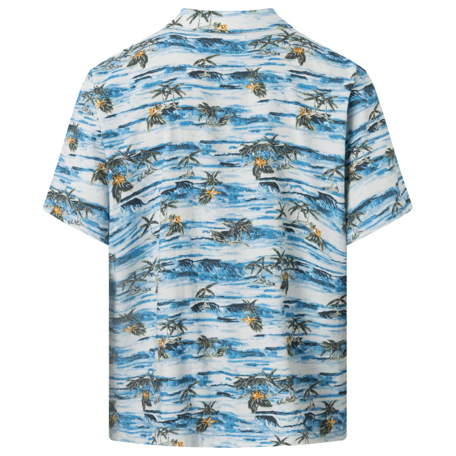 KnowledgeCotton Apparel Boxed Fit AOP S/S Light Shirt - Hemd 4 KnowledgeCotton Apparel Boxed Fit AOP S/S Light Shirt - Hemd – Bild 2