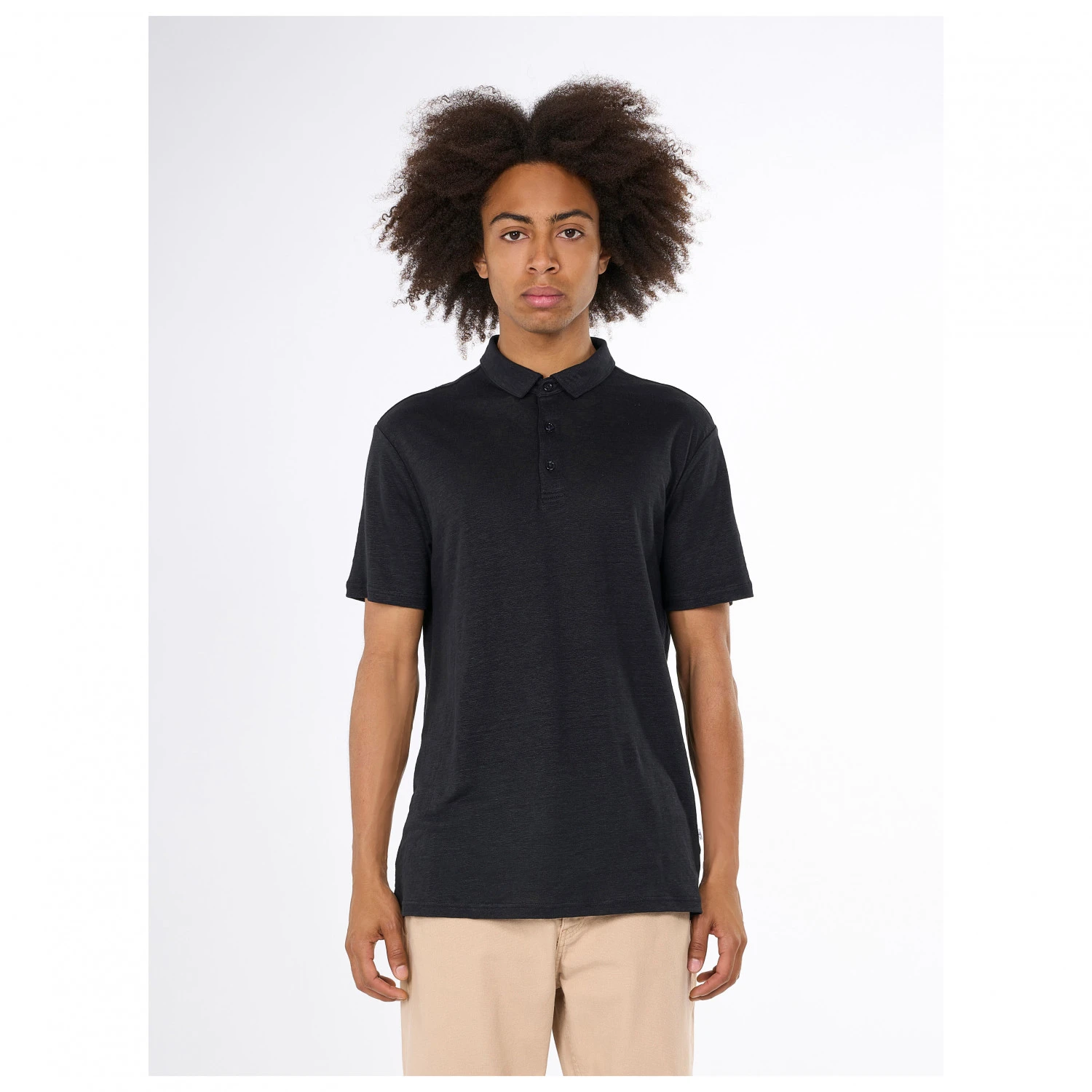 KnowledgeCotton Apparel Linen Polo - Polo-Shirt 5 KnowledgeCotton Apparel Linen Polo - Polo-Shirt – Bild 3