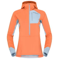 Norrøna Women's Senja Warm1 Hood - Laufshirt -StilWelt Verkäufe norr na womens senja warm1 hood laufshirt 1