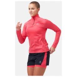 Odlo Women's Midlayer Essential 1/2 Zip - Funktionsshirt 8 Odlo Women's Midlayer Essential 1/2 Zip - Funktionsshirt -StilWelt Verkäufe odlo womens midlayer essential 1 2 zip funktionsshirt detail 3