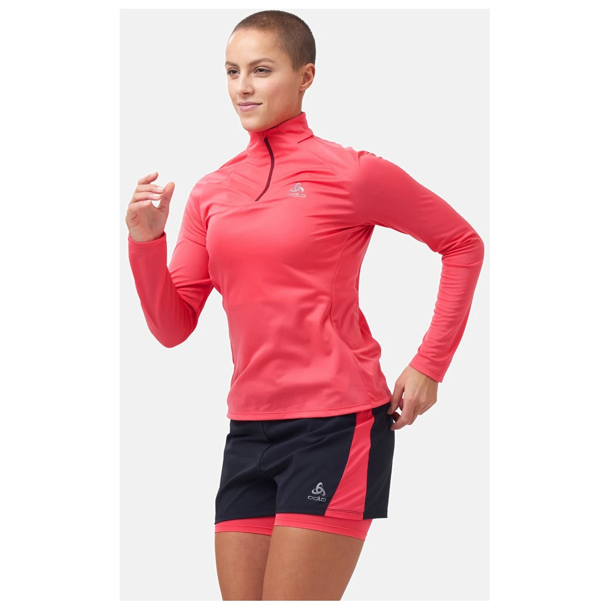 Odlo Women's Midlayer Essential 1/2 Zip - Funktionsshirt 5 Odlo Women's Midlayer Essential 1/2 Zip - Funktionsshirt – Bild 3