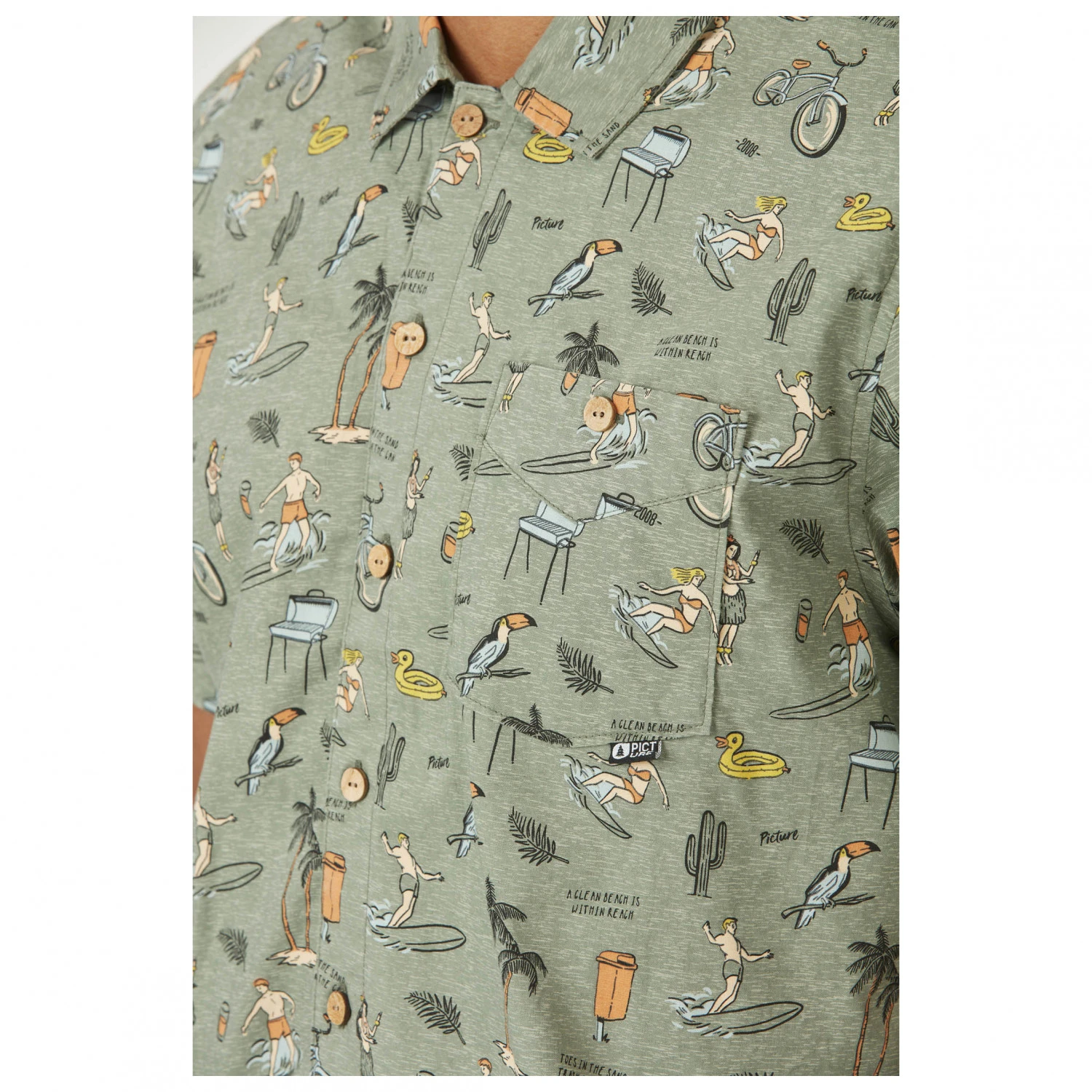 Picture Mataikona S/S Shirt - Hemd 7 Picture Mataikona S/S Shirt - Hemd – Bild 5