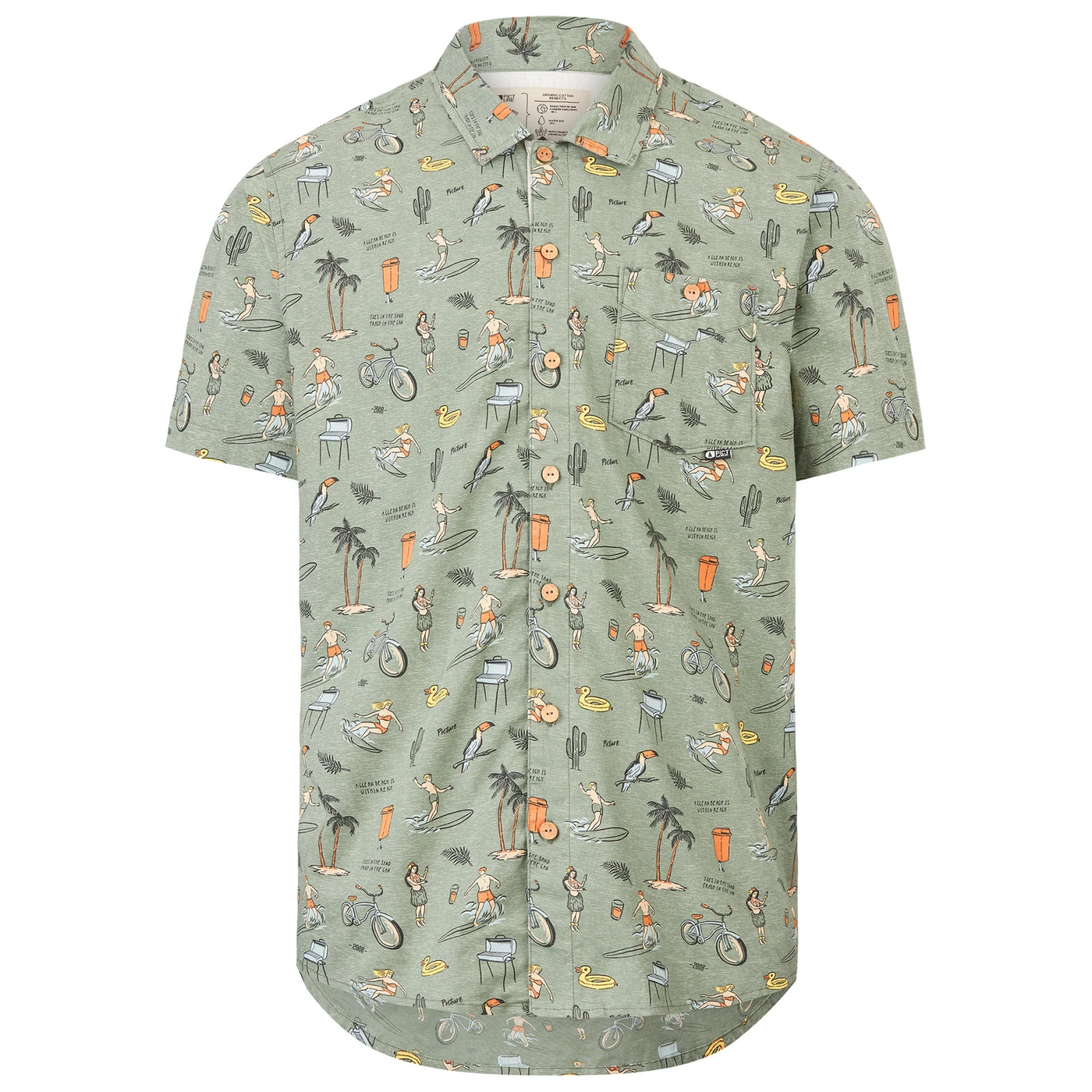 Picture Mataikona S/S Shirt - Hemd 3 Picture Mataikona S/S Shirt - Hemd